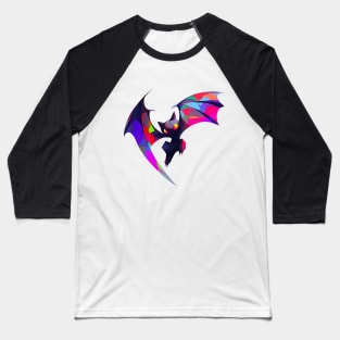 A Bat Spreading Wing Baseball T-Shirt